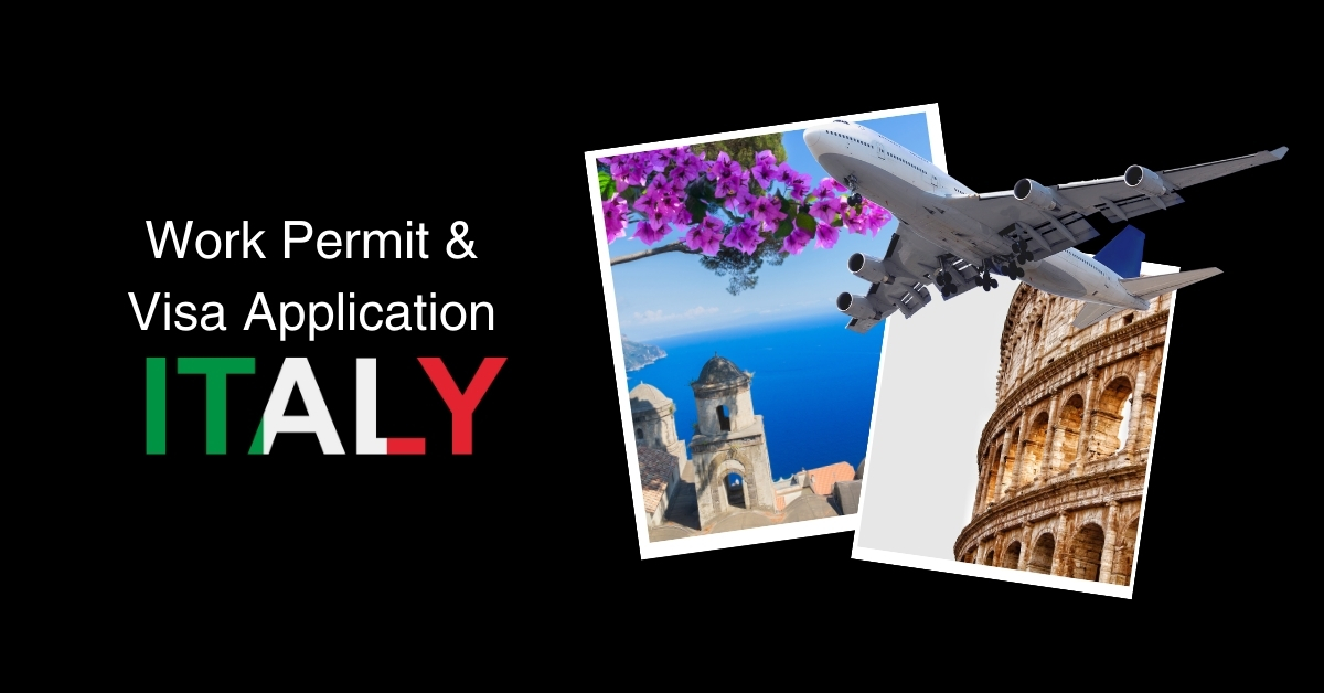 How to Apply for a Work Permit, Student Visa, Business Visa, Investor Visa, and Resident Card Visa from Bangladesh to Italy?